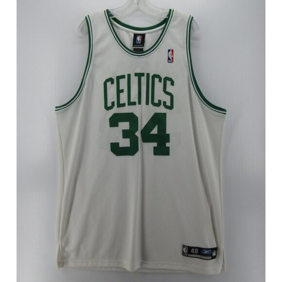 VINTAGE Paul Pierce Boston Celtics Jersey 48 Reebok Authentics NWT *